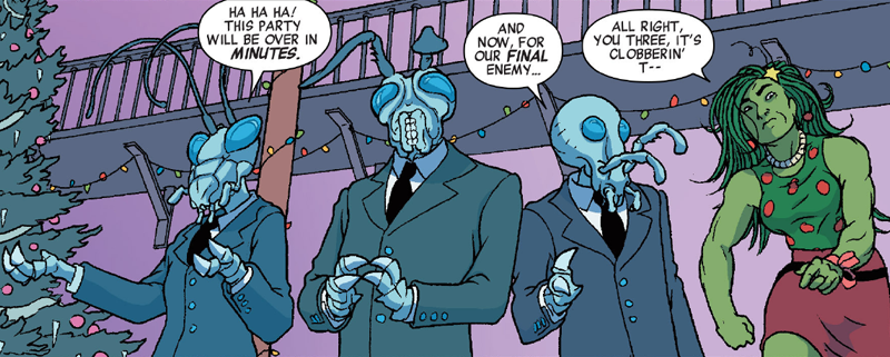 Illustration for article titled The Gwenpool Holiday Special Is A Marvel Christmas Done Right